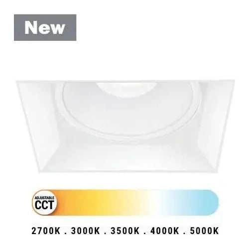 Downlight fixe carré sans bordure Midway