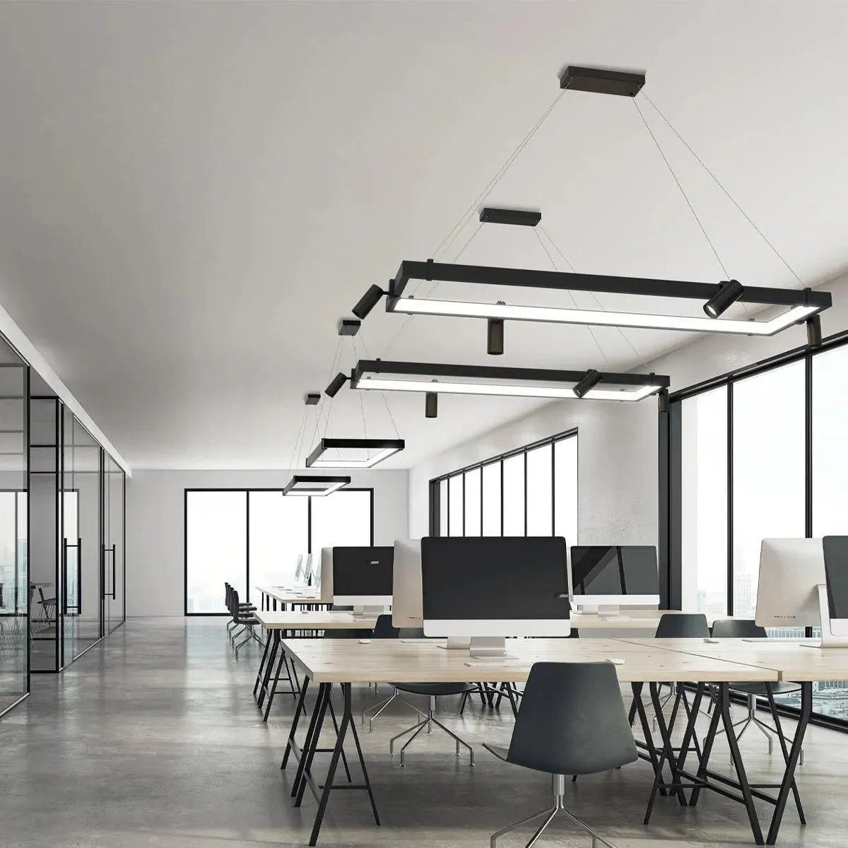 Eurofase - Mucci LED Linear Pendant - 38138-010 | Montreal Lighting & Hardware