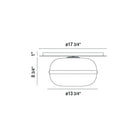Eurofase - Nottingham Flushmount - 37086-015 | Montreal Lighting & Hardware