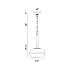 Eurofase - Nottingham Pendant - 37196-011 | Montreal Lighting & Hardware