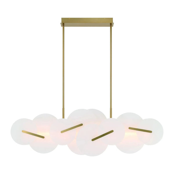 Nuvola LED Linear Chandelier