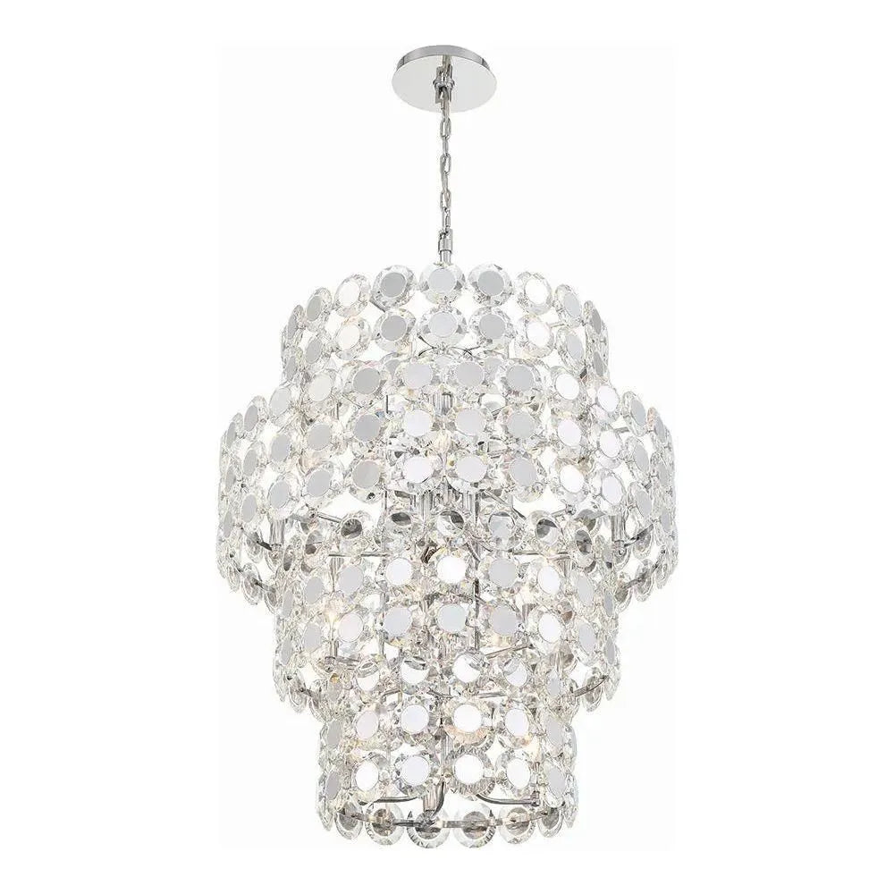 Eurofase - Perrene 4-Tier Chandelier - 44289-028 | Montreal Lighting & Hardware