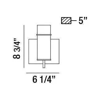 Eurofase - Pista Wall Sconce - 34133-019 | Montreal Lighting & Hardware