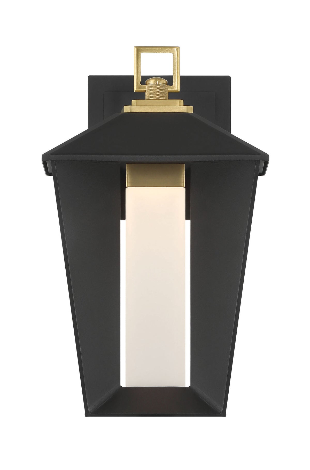 Eurofase 50047-017 Andson LED Outdoor Wall Sconce in Brass-Sand Black Mix