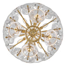 Fredrick Ramond FR46907UB Globe Maya Suspension en laiton non verni