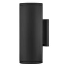 Hinkley Lighting 13595BK-LL Silo LED Up/Down Wall Mount Lantern in Black