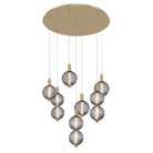 Europhase 47191-013 Palmas LED Suspendu multi-luminaire en or