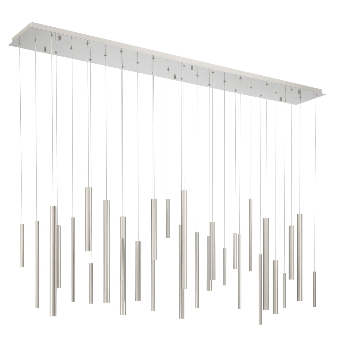 Eurofase 46814-036 Santana LED Chandelier in Satin Nickel