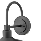 Applique murale Hinkley Lighting 12075BK Forge, coloris noir.