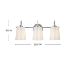 Lark 85413PN Honey Vanity in Polished Nickel