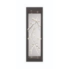Eurofase 45699-023 Aerie LED Outdoor Wall Sconce in Silver-Black