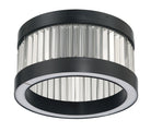 Eurofase 49355-024 Empra LED Cristal Plafonnier en noir mat