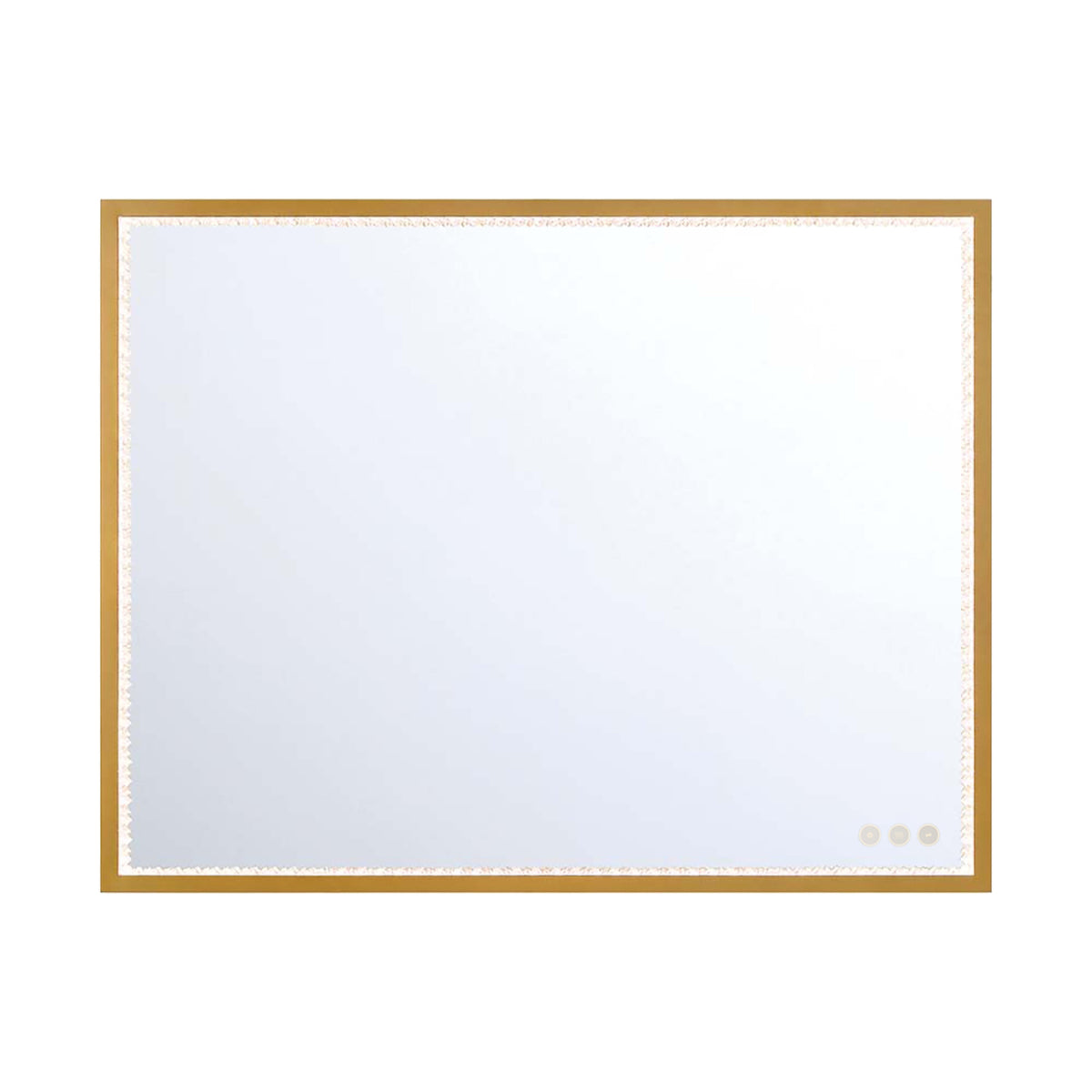 Eurofase 48096-027 Cerissa LED Rectangular Mirror in Gold