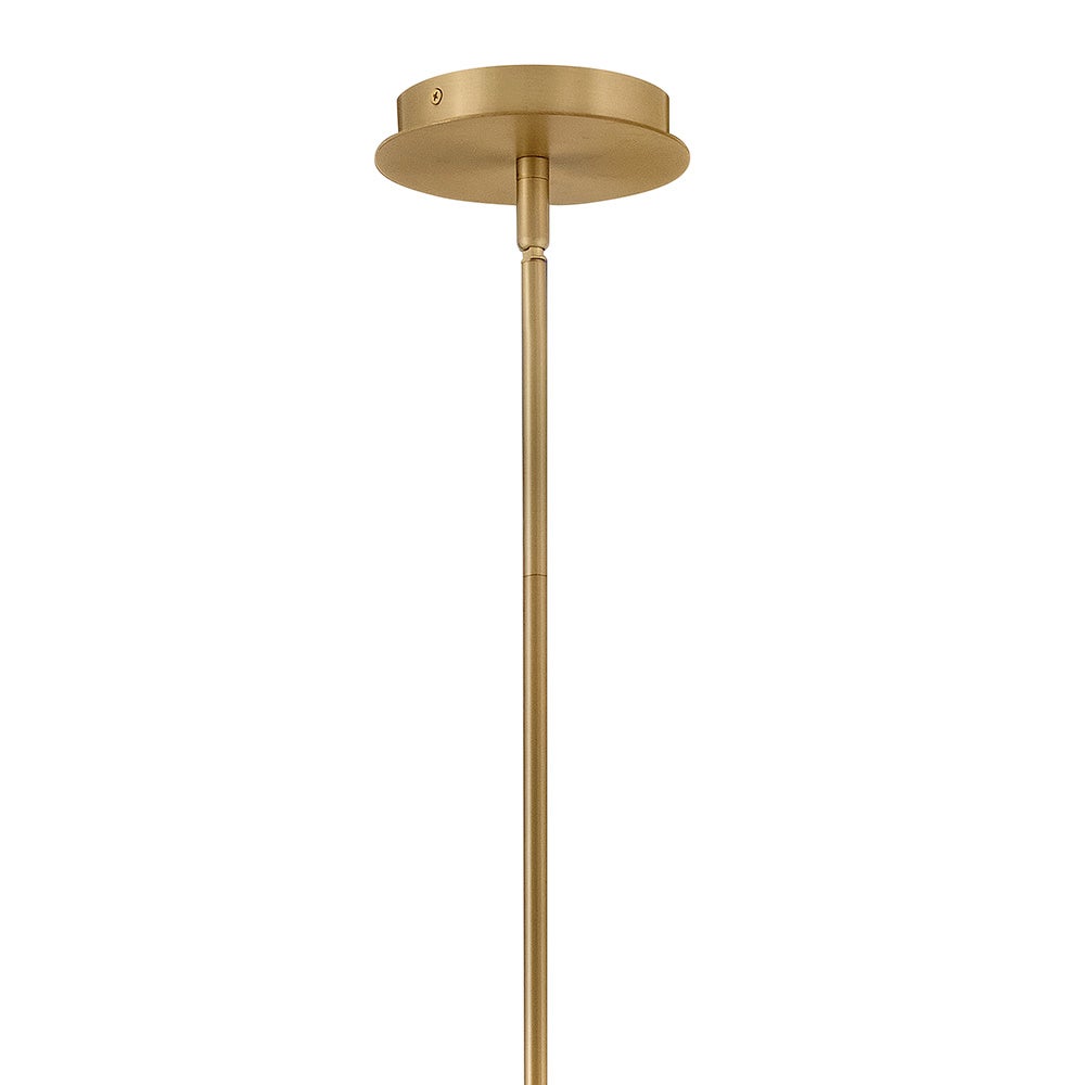 Fredrick Ramond FR41577LCB-LL Ombra LED Pendant in Lacquered Brass