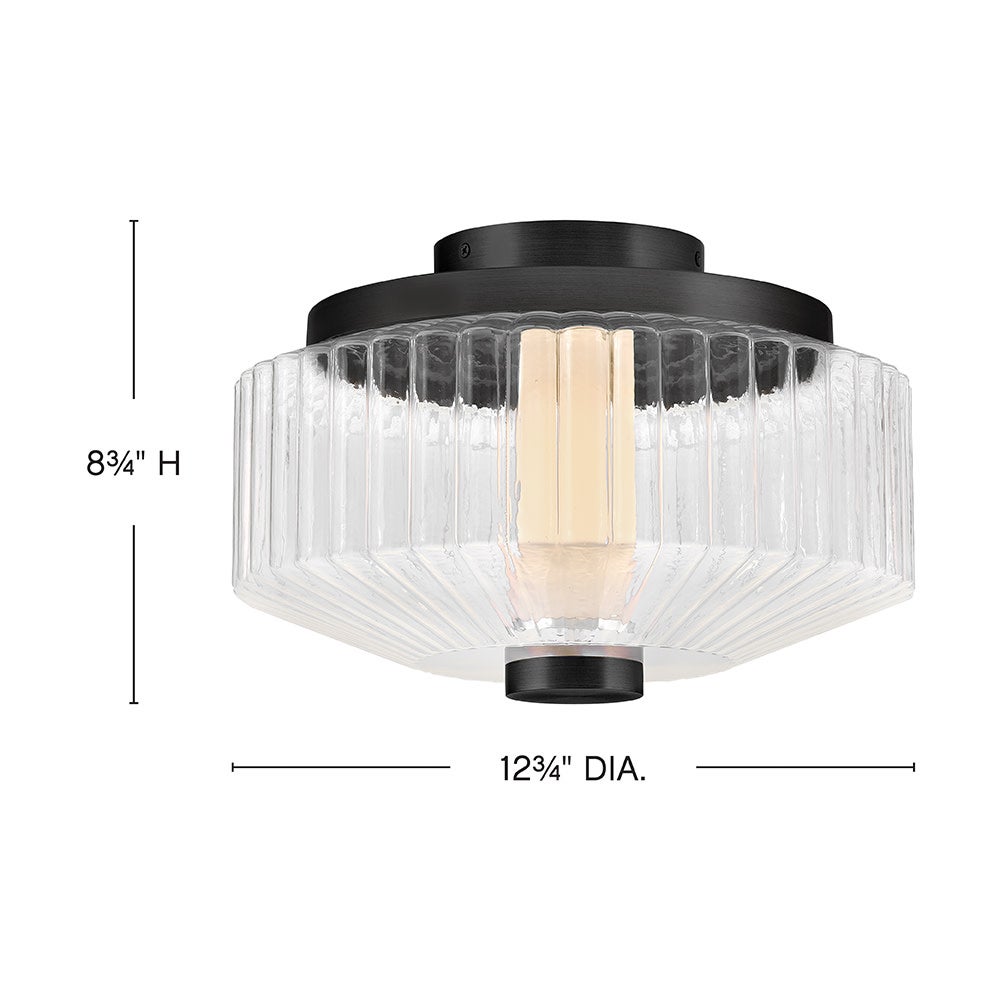 Fredrick Ramond FR41463BK Reign LED Plafonnier en noir