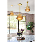 Fredrick Ramond FR46895UB-AM Fleur Fantine Suspension en laiton non verni