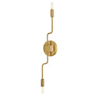 Applique murale double réglable Lark 83632LCB Austen en laiton laqué