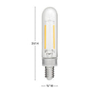Ampoule LED LumiGlo E12T62243CL-6 de Hinkley Lighting (E12T62243CL) - Accessoires