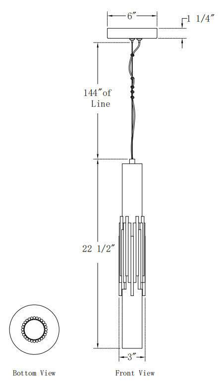 Eurofase 50353-026 Venna Albâtre LED Suspension en laiton antique