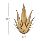 Fredrick Ramond FR30810BNG Agave Botanical Sconce in Burnished Gold