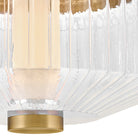 Fredrick Ramond FR41463LCB Reign LED Plafonnier en laiton laqué