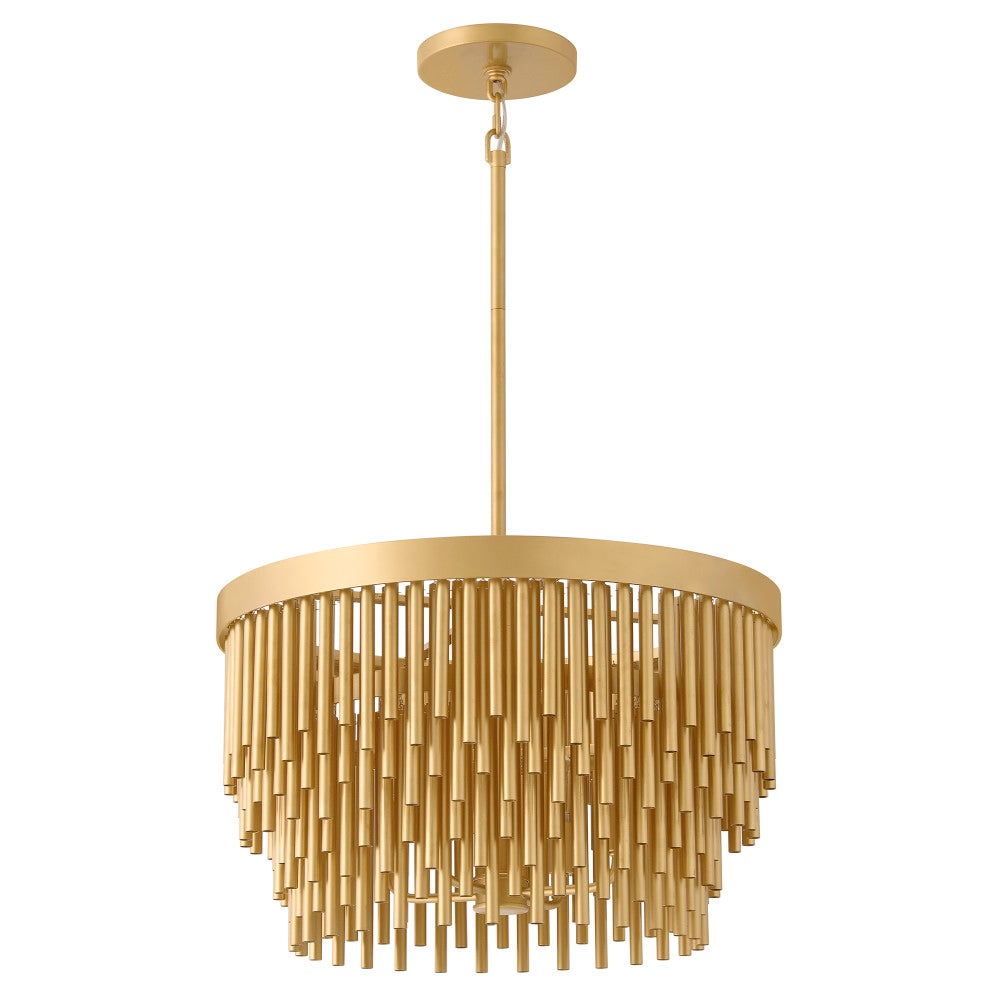 Plafonnier convertible Hinkley Lighting 30493DXG Bijou, finition or de luxe