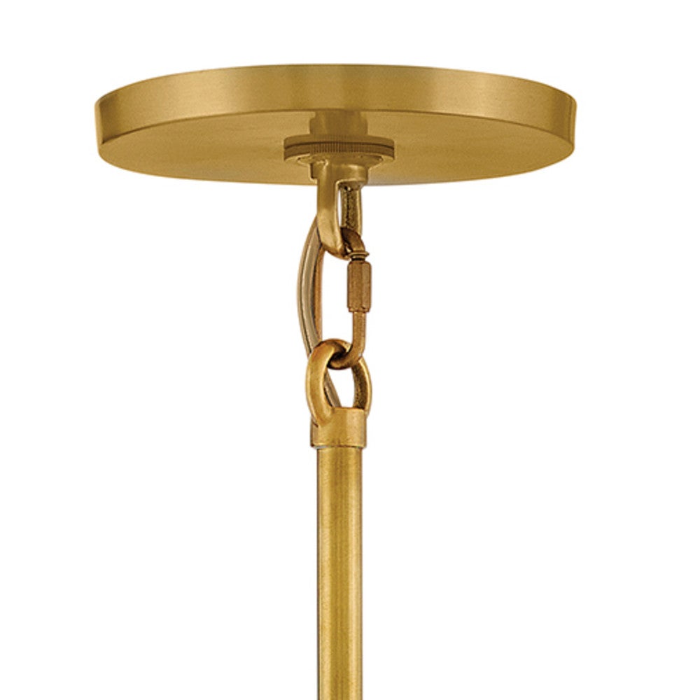 Fredrick Ramond FR46907UB-AM Globe Maya Suspension en laiton non verni