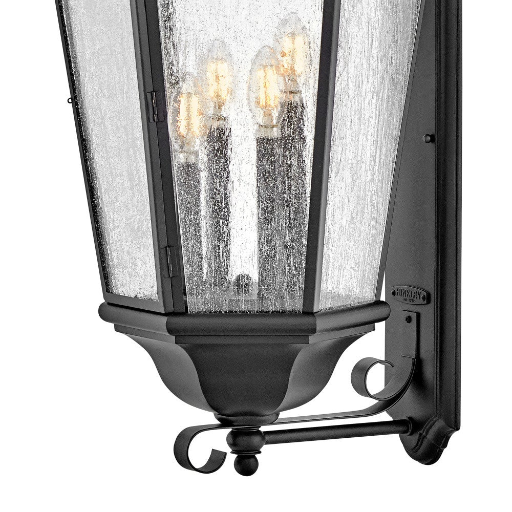 Lanterne murale Edgewater 1679BK de Hinkley Lighting, couleur noire