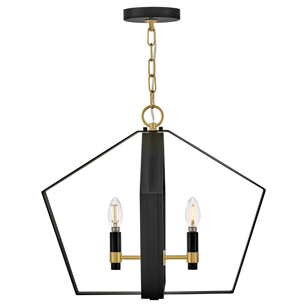Lark 83647BK-LCB Sammi Pendant in Black