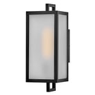 Lanterne murale Halden Lark 82070BK, couleur noire