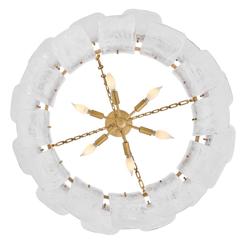 Fredrick Ramond FR46914BNG Fleur Pendant in Burnished Gold