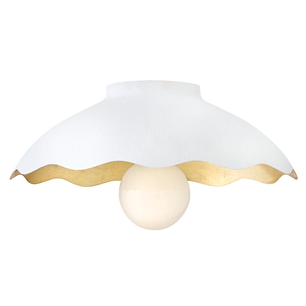 Lark 84241TXP Darla Plafonnier en plâtre texturé