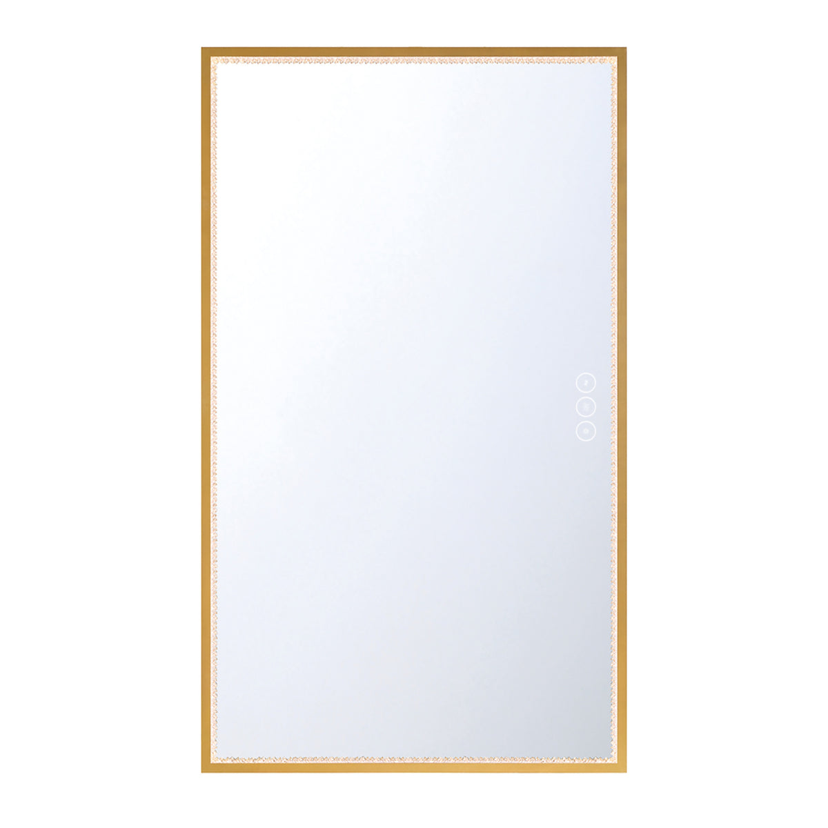 Eurofase 48097-024 Cerissa LED Rectangular Mirror in Gold