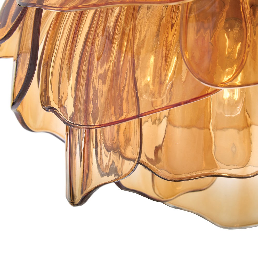 Fredrick Ramond FR46895UB-AM Fleur Fantine Suspension en laiton non verni