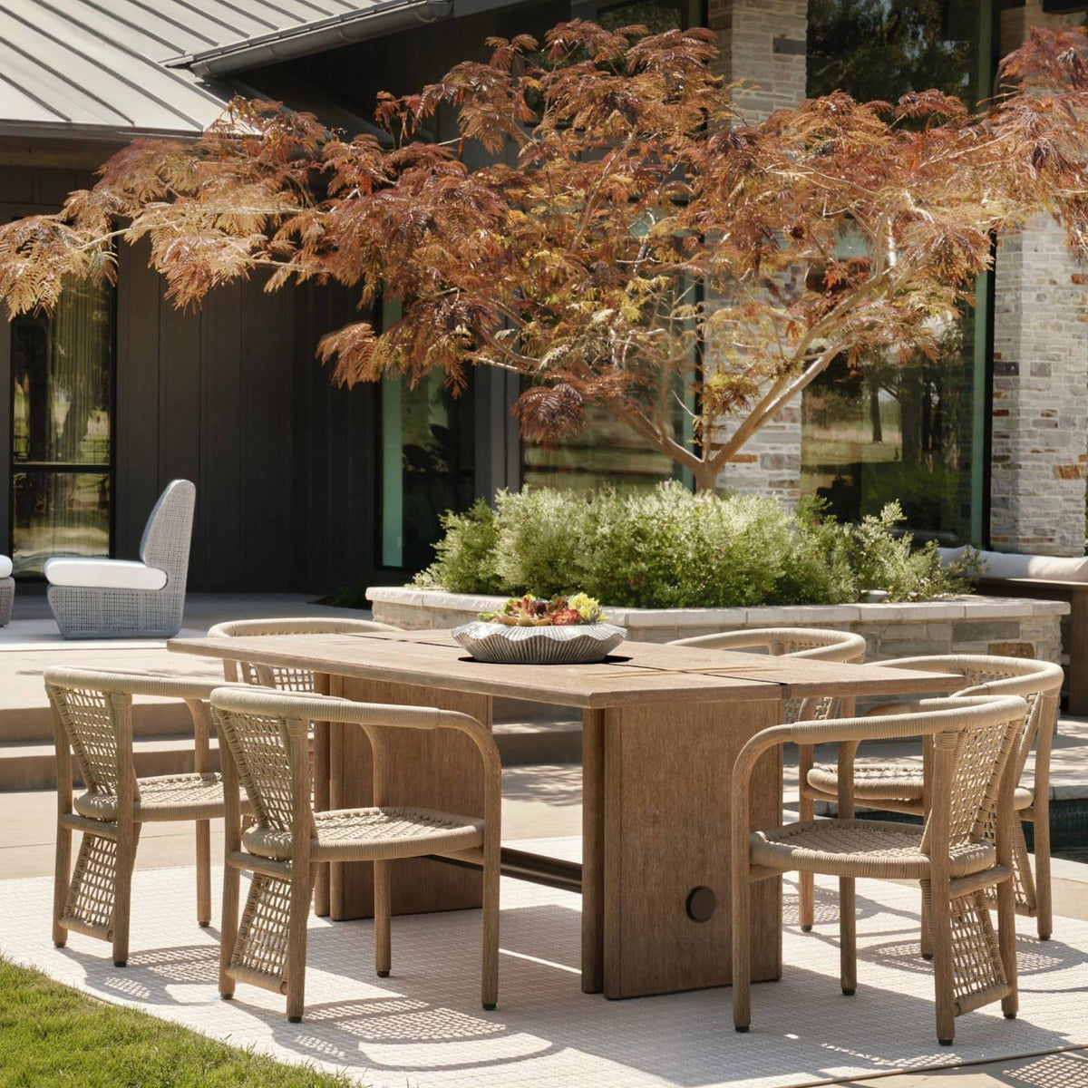 Arteriors FDS13 Dominic Outdoor Dining Table