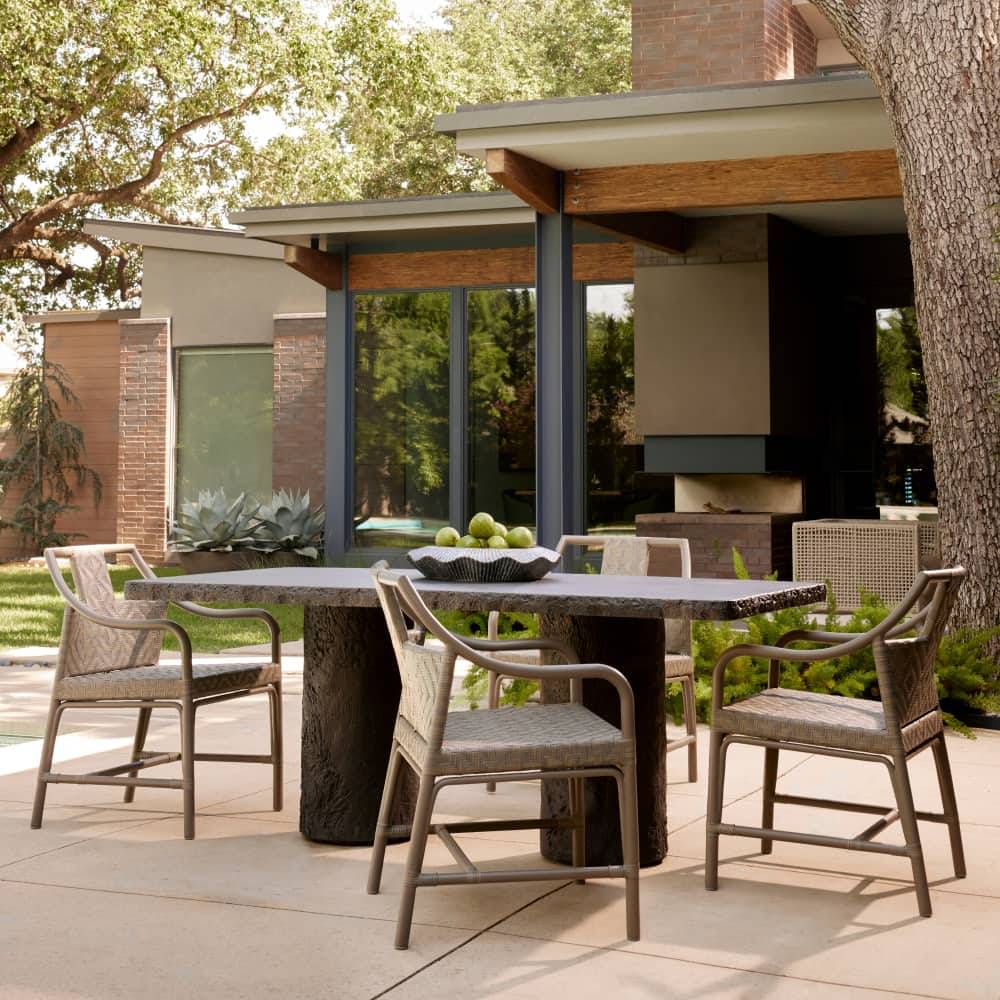 Arteriors FDS15 Gemini Outdoor Dining Table