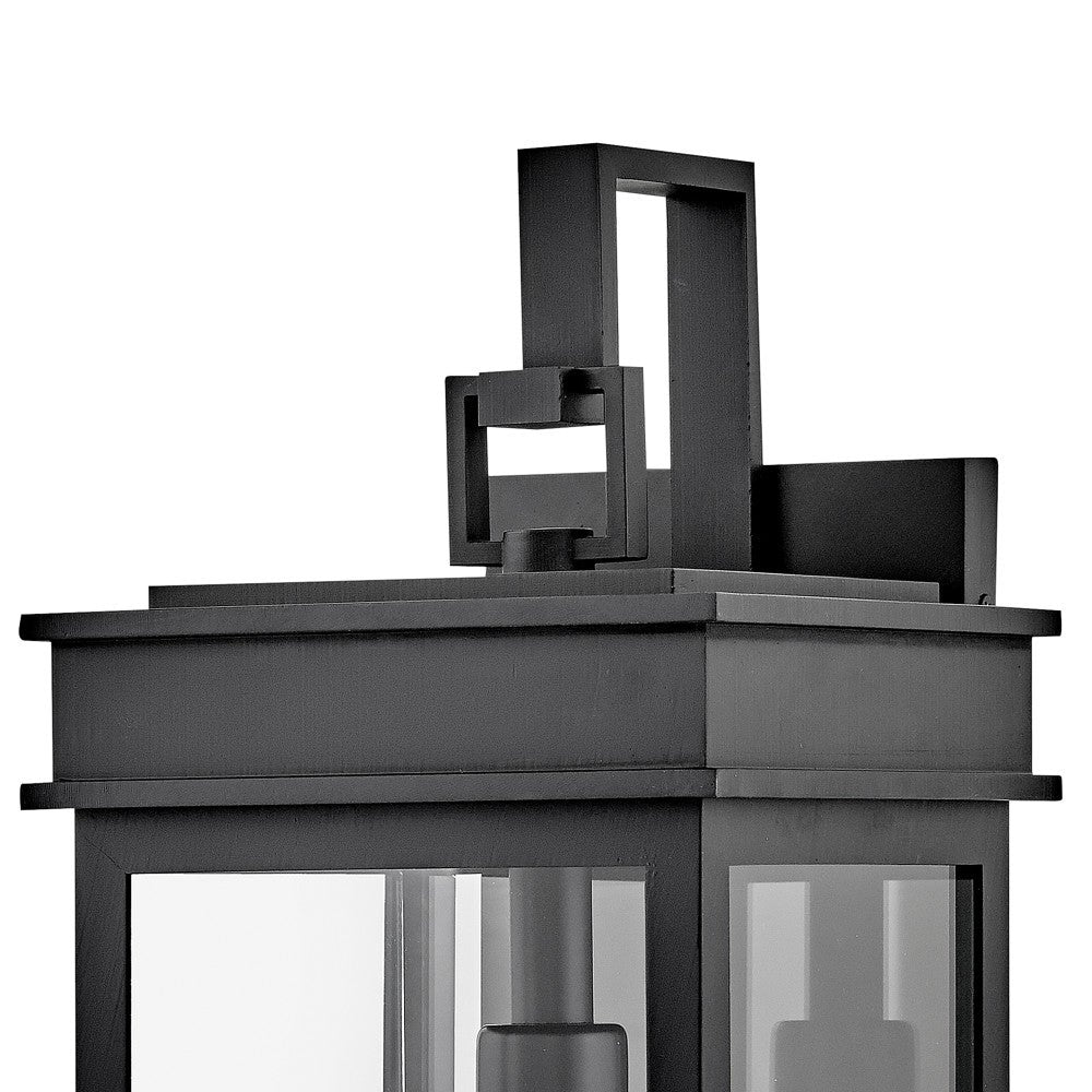Lanterne murale Cole Lark 82065BK, noire