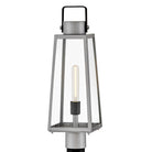 Lanterne sur poteau Lark 82001AL Hugh en aluminium brossé antique
