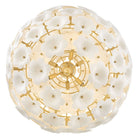 Fredrick Ramond FR41966DG Marianne Globe Pendant in Deluxe Gold