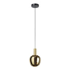 Thesis Lighting 390463A Fruitera LED Pendant in Brushed Gold