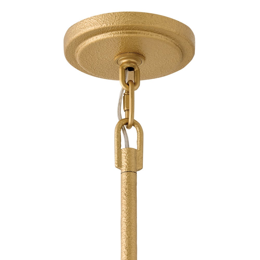 Hinkley Lighting 43807PI Yara Pendant in Piastra Gold