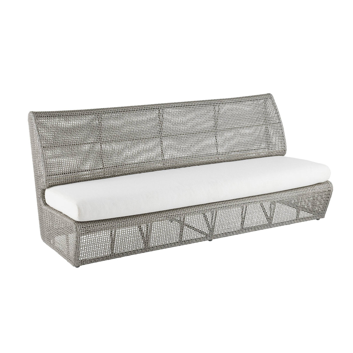 Arteriors FFS02 Dupont Outdoor Sofa in Pearl