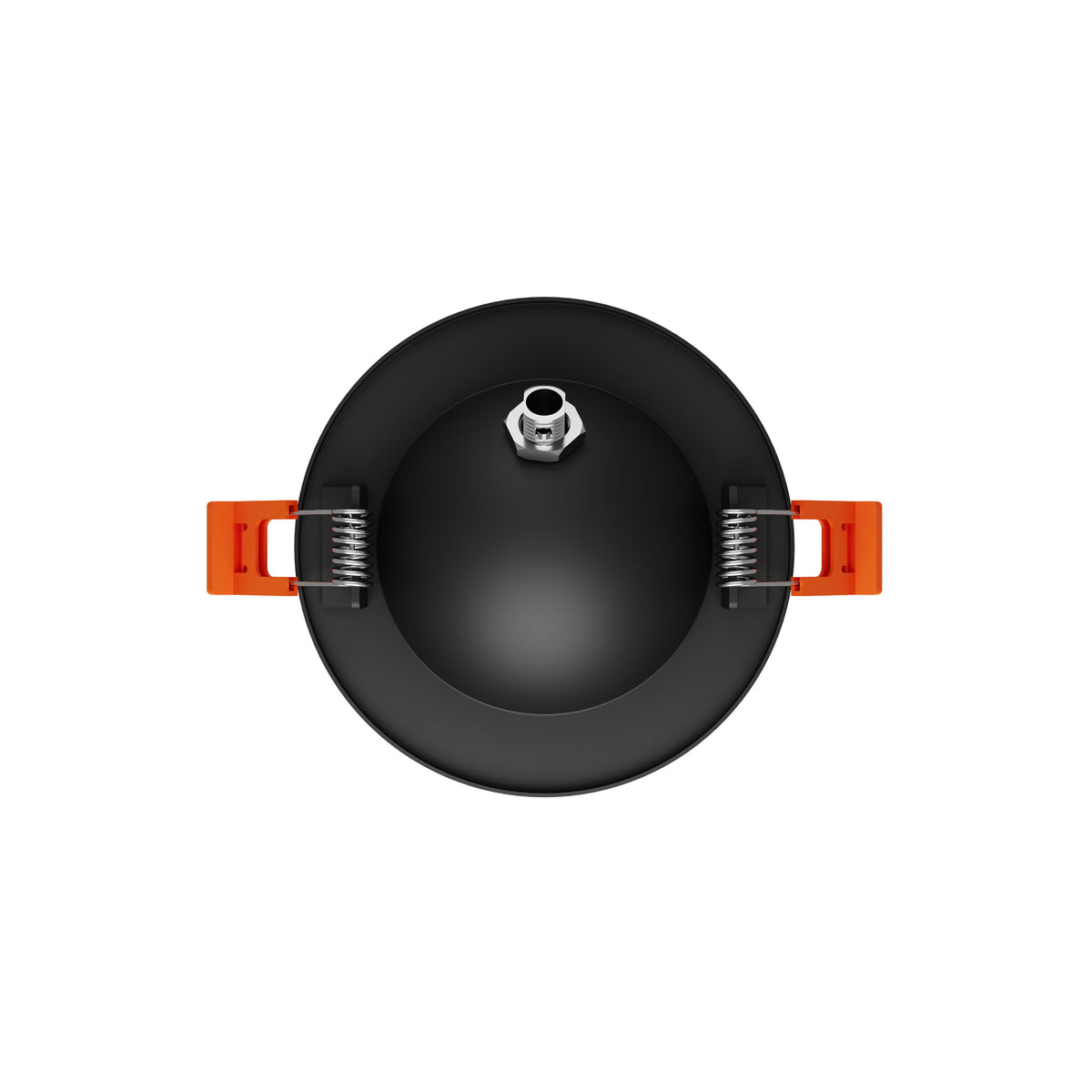 DALS Lighting FGM3-CDW-BK Pivot Flat Round Gimbal Recessed in Black