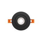 DALS Lighting FGM3-CDW-BK Pivot Flat Round Gimbal Recessed in Black