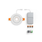 DALS Lighting FGM3-CDW-BK Pivot Flat Round Gimbal Recessed