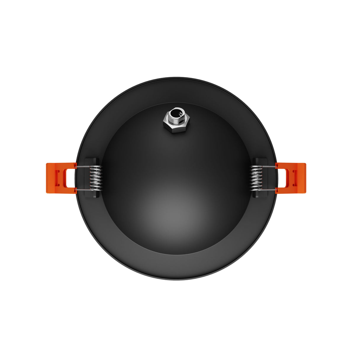 DALS Lighting FGM4-CDW-BK Pivot Flat Round Gimbal Recessed in Black