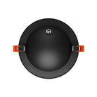 DALS Lighting FGM6-CDW-BK Pivot Flat Round Gimbal Recessed in Black