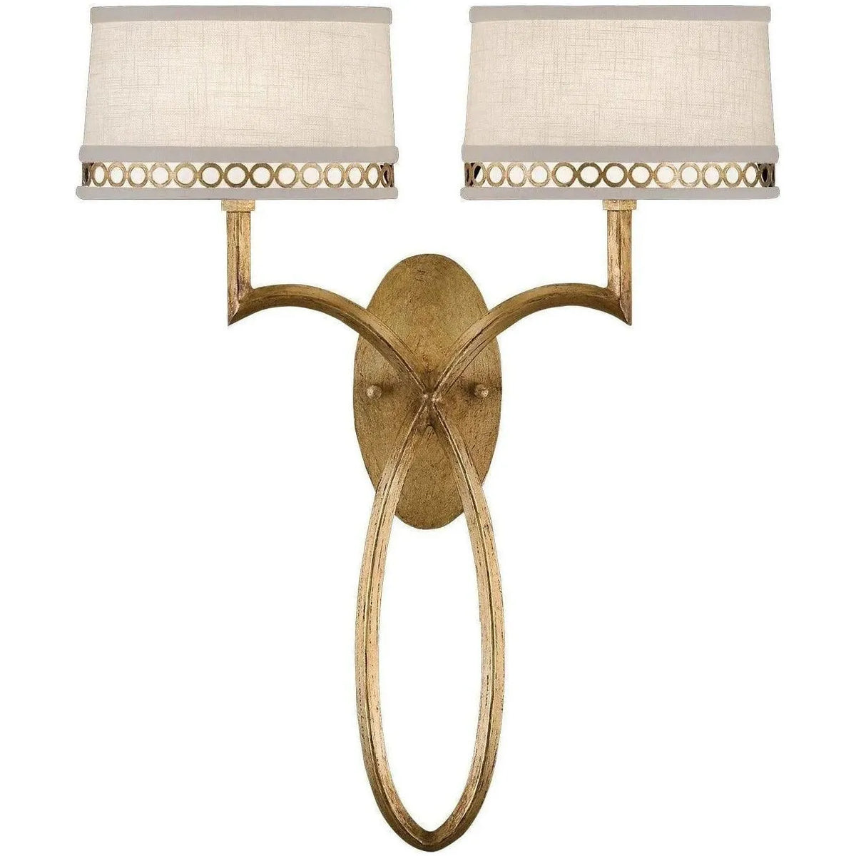 Fine Art Handcrafted Lighting - Allegretto 21-Inch Two Light Wall Sconce - 784750-2ST | Montreal Lighting & Hardware