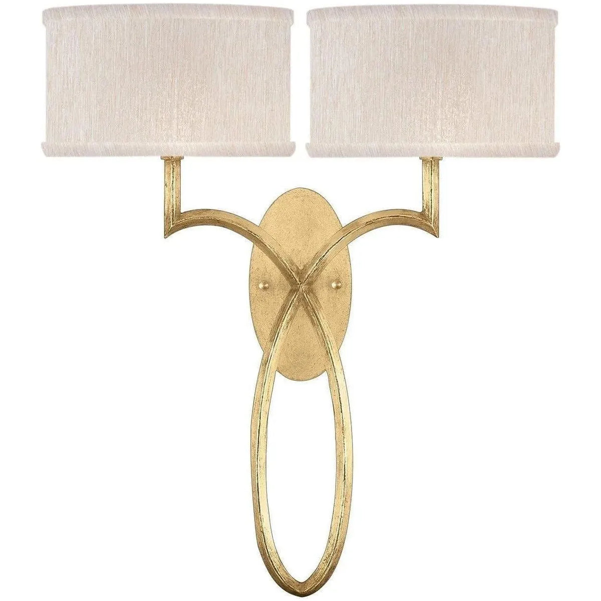 Fine Art Handcrafted Lighting - Allegretto 21-Inch Two Light Wall Sconce - 784750-SF33 | Montreal Lighting & Hardware