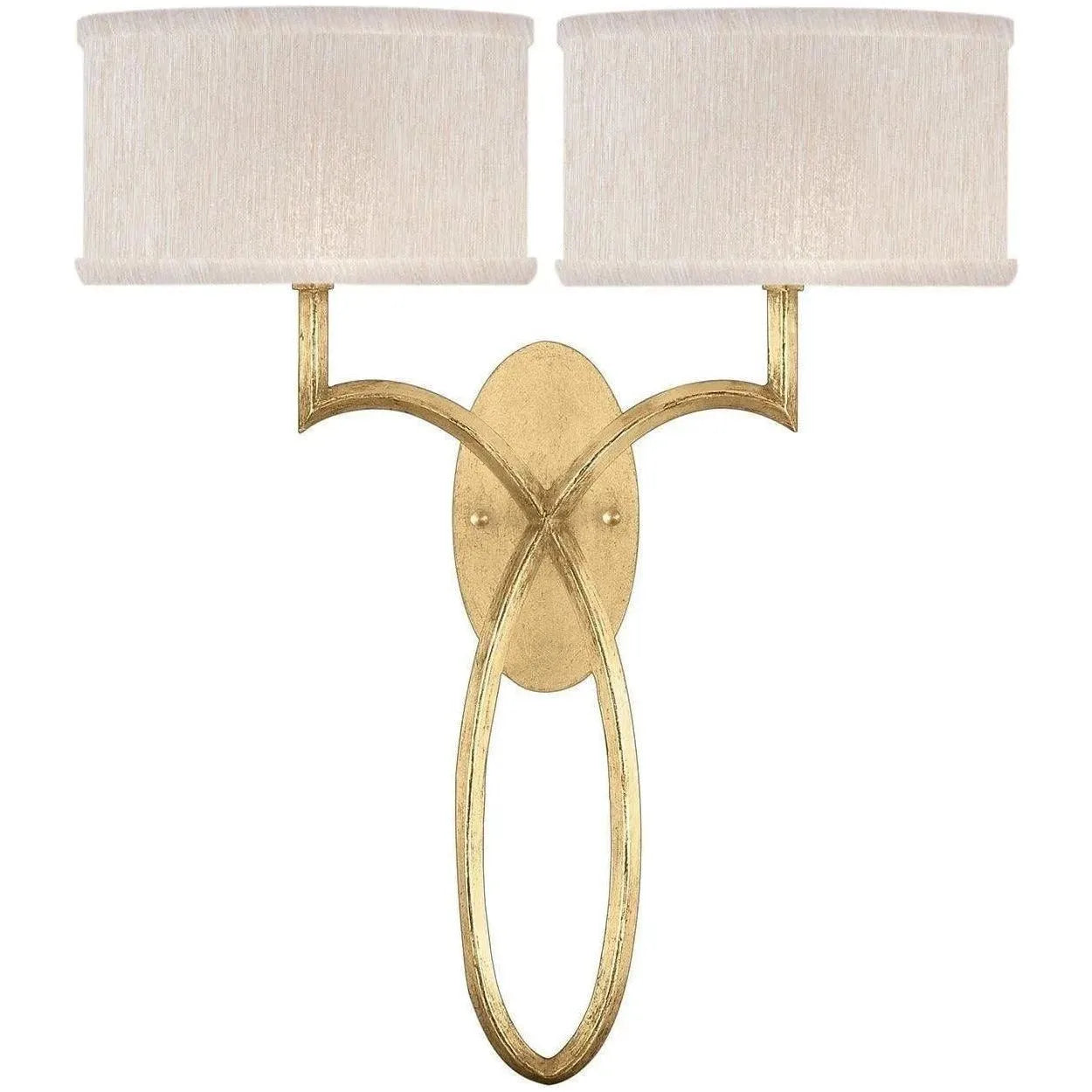 Fine Art Handcrafted Lighting - Allegretto 21-Inch Two Light Wall Sconce - 784750-2ST | Montreal Lighting & Hardware